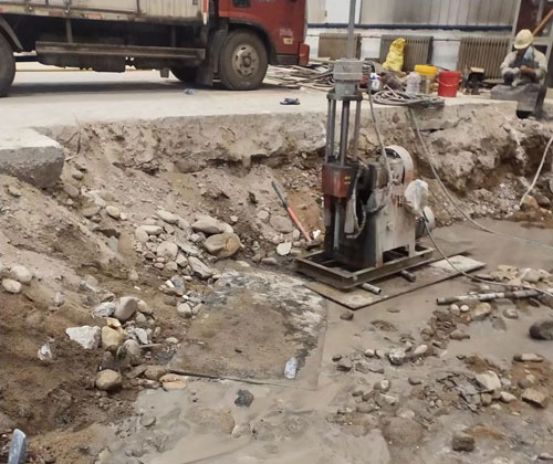 海北公路下沉压浆